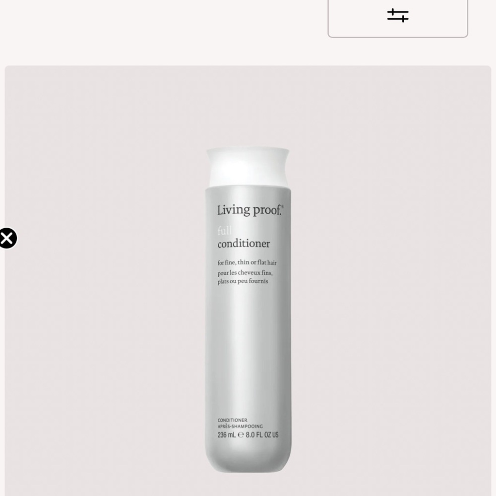 Living Proof Full Conditioner in White